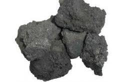 Sulfurous petroleum coke of delayed coking