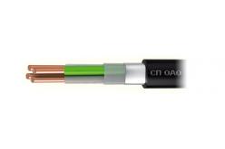 Single-quarter high-frequency symmetric communication cable with polyethylene insulation and sheath