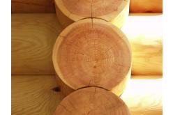 Rounded timber