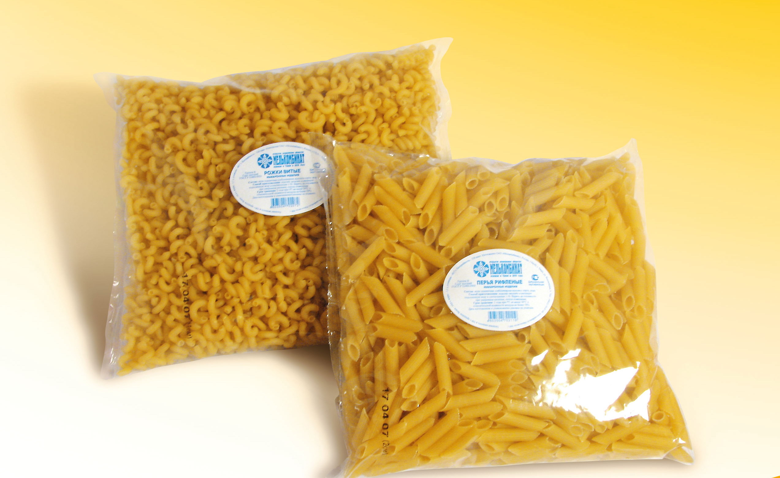 For packaging bakery and pasta